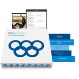 24Genetics Sport DNA Test + Ancestry Gift - Enhance Training & Injury Prevention - Home DNA Kit for Athletic Performance & Genetic Insights, Over 700K Markers Analyzed 24Genetics Sport DNA Test + Ancestry Gift - Enhance Training & Injury Prevention - Home DNA Kit for Athletic Performance & Genetic Insights, Over 700K Markers Analyzed