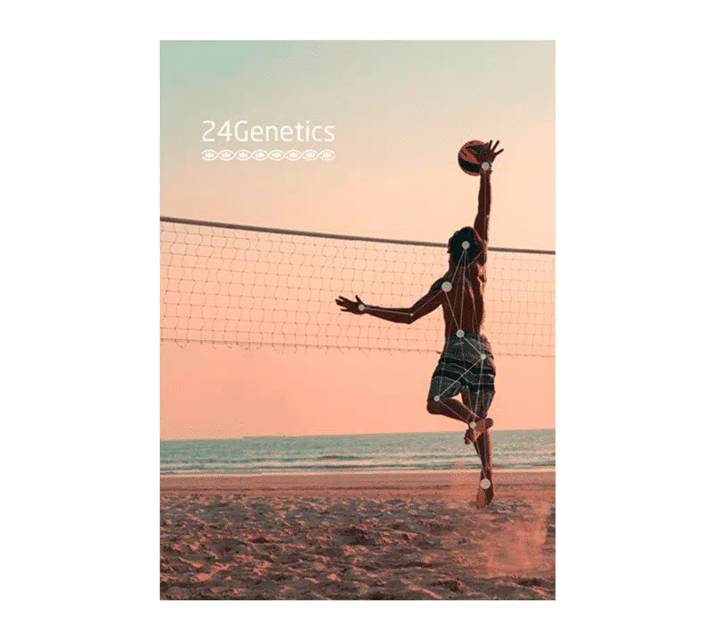 24Genetics Sport DNA Test + Ancestry Gift - Enhance Training & Injury Prevention - Home DNA Kit for Athletic Performance & Genetic Insights, Over 700K Markers Analyzed 24Genetics Sport DNA Test + Ancestry Gift - Enhance Training & Injury Prevention - Home DNA Kit for Athletic Performance & Genetic Insights, Over 700K Markers Analyzed