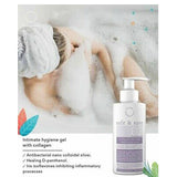 Intimate Cleansing Gel with Collagen, Isoflavones Iris and Nanosilver Intimate Cleansing Gel with Collagen, Isoflavones Iris and Nanosilver