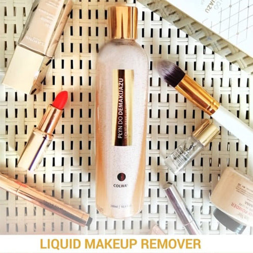 Liquid make-up remover for eyes and face with Collagen Liquid make-up remover for eyes and face with Collagen