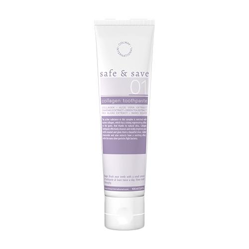 Toothpaste with collagen and without fluoride or SLS - 100ml