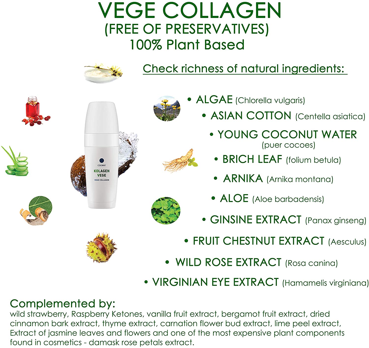 Vege Collagen | Plant-based collagen - 40 ml