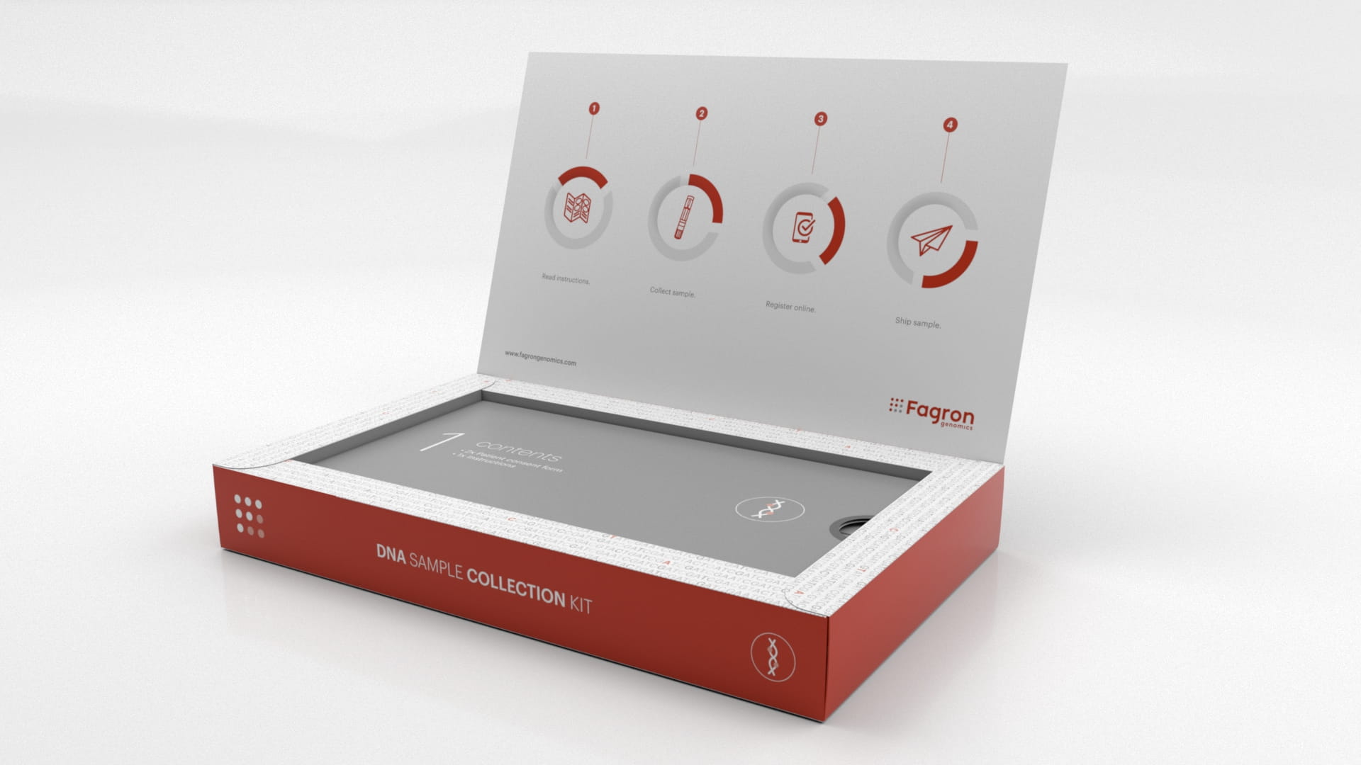 Genomics Testing Box NutriGen DNA Test - Fagron Genomics – Mediluxe Medical Supplies | Online